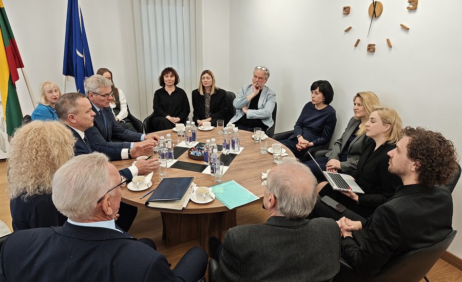 Висагинас посетила министр культуры - В Висагинасе