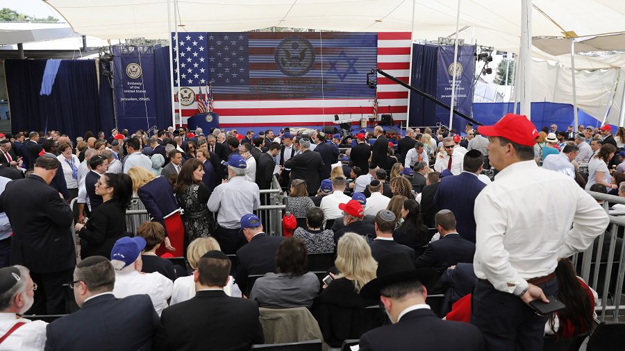 Jeruzalėje oficialiai atidaryta JAV ambasada - Pasaulyje