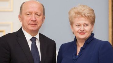 Президент Литвы не жалела похвал в адрес правительства Кубилюса
