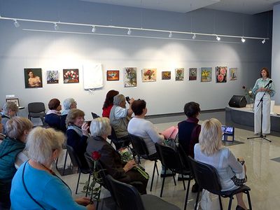 Три грани искусства: пейзаж, портрет, натюрморт (видео) - В Висагинасе