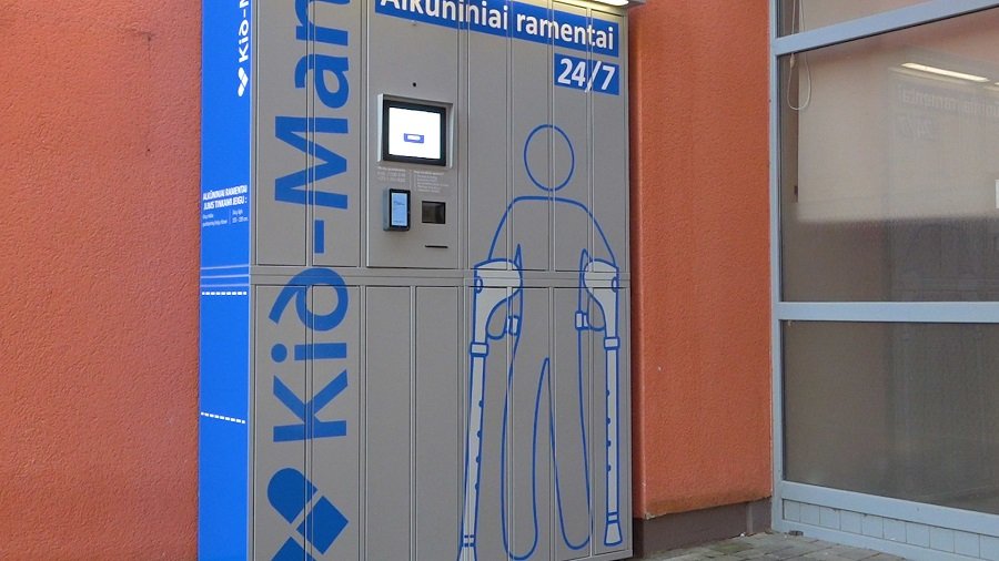 Кому накостылять, если автомат не выдал костыли? - В Висагинасе