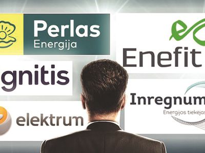 Нового поставщика выбрали 95 000 клиентов Perlas Energijа - Литва и страны Балтии