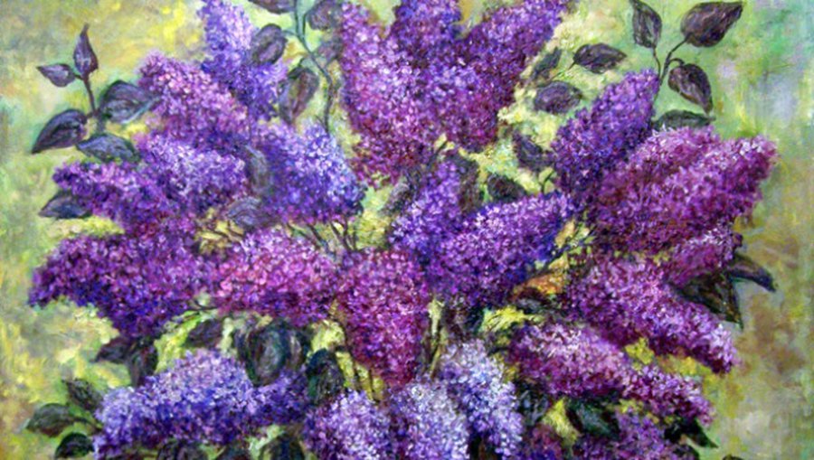 «Весеннее настроение» Натальи Рябчук - В Висагинасе