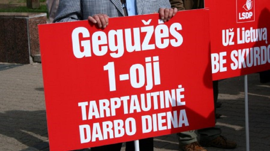 С праздником 1 Мая – Международным днем труда! - В Висагинасе