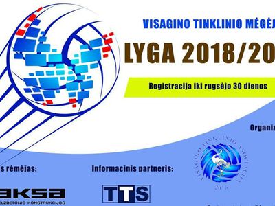 Приглашает &quot;Висагинская лига любителей волейбола 2018/2019&quot; - Культурные и спортивные мероприятия