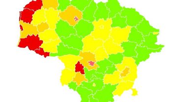 В Литве уже девять "красных" муниципалитетов