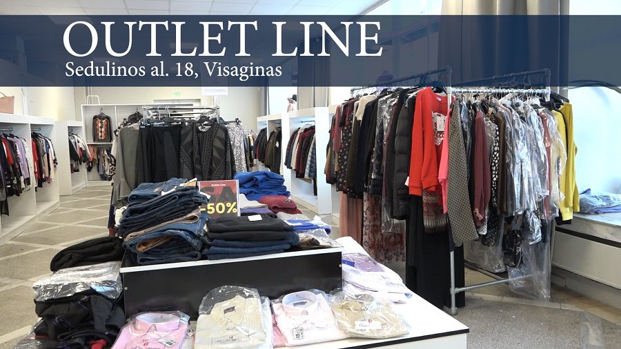 В магазине OUTLET LINE - распродажа! (видео) - Реклама