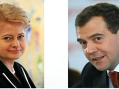 Президент Литвы познакомилась с президентом России  

 - Литва и страны Балтии