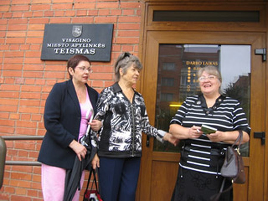 В судебном деле: Валентина Томашкова против Висагинского центра первичного присмотра за здоровьем- вынесен первый вердикт - В Висагинасе