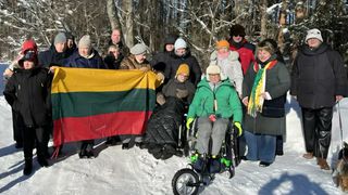 Vasario 16-oji ir Užgavėnės Visagine: bendrystė, trispalvė ir gardžių blynų kvapas (nuotraukų galerija)