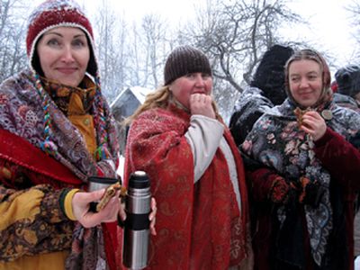 «Как на масленой неделе…» - В Висагинасе