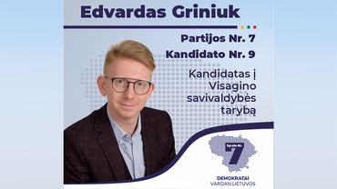 Кандидат демократов – Эдвардас Гринюк