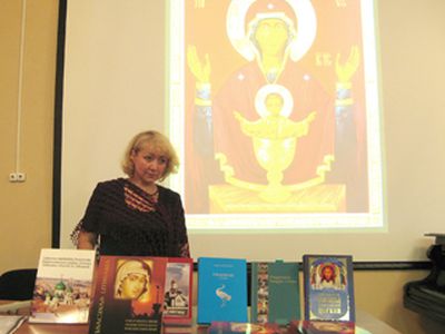 Ольга Кириченко: «Каждая  поездка в духовные иконописные центры - это ступенька в бесконечном восхождении, очередной этап самопознания…»

 - В Висагинасе