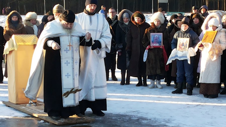 С праздником Крещения Господня! (добавлено видео) - В Висагинасе