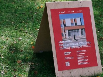 Интересная выставка о 16-ти новых городах Европы, в том числе и Висагинаса - В Висагинасе