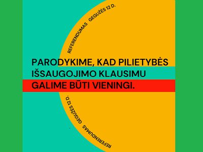 12 мая вместе с президентскими выборами состоится референдум о сохранении гражданства - В Висагинасе