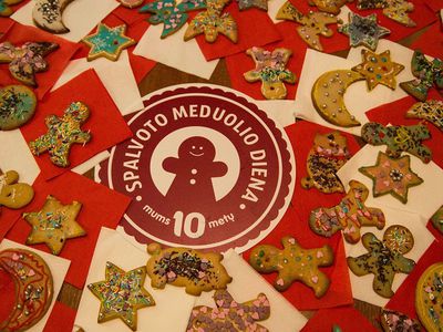 "День красочного медового пряника" сблизил детей и родителей (Видео) - В Висагинасе