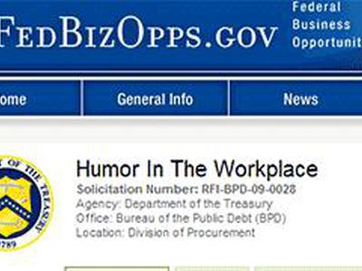 Казначейству США требуются юмористы - Хобби, отдых и развлечения