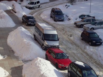 О водительской солидарности  - В Висагинасе