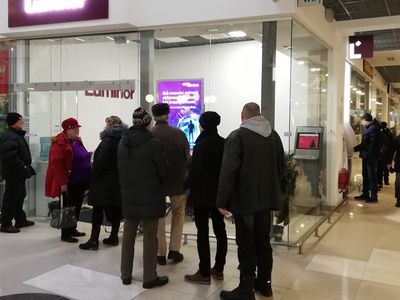 Банк "Luminor" в Висагинасе переехал на новое место - В Висагинасе