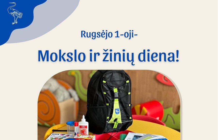 Sveikiname Mokslo ir žinių dienos proga! - Visagine