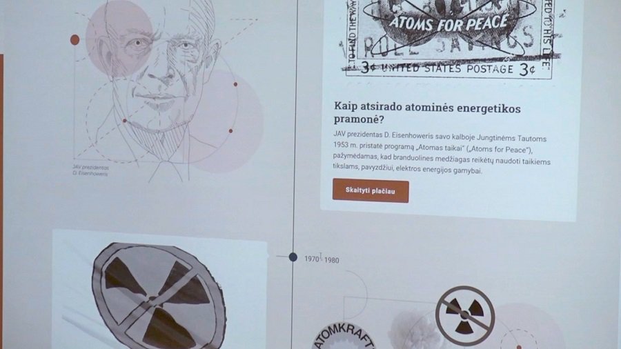 Сайт «Atominis Visaginas» - хороший подарок городу (видео) - В Висагинасе