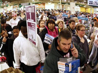 В США началась предрождественская «черная пятница» - В Мире