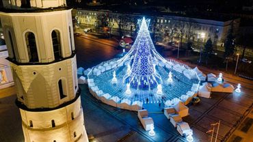 "Самая красивая": рождественская елка Вильнюса обогнала все европейские столицы