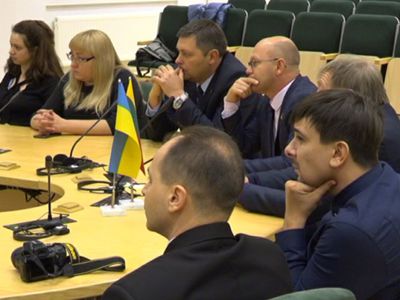 Висагинас посетили гости из Украины - В Висагинасе