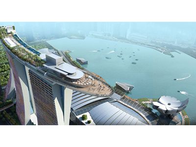 Отель Marina Bay Sands в Сингапуре
                 - Хобби, отдых и развлечения