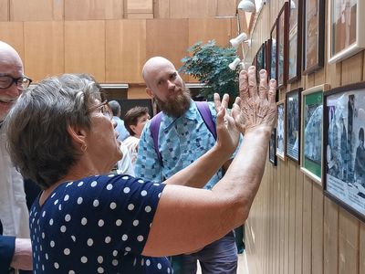 Сеньоры отметили День города выставкой фотографий «Строители города» и концертом (видео) - В Висагинасе