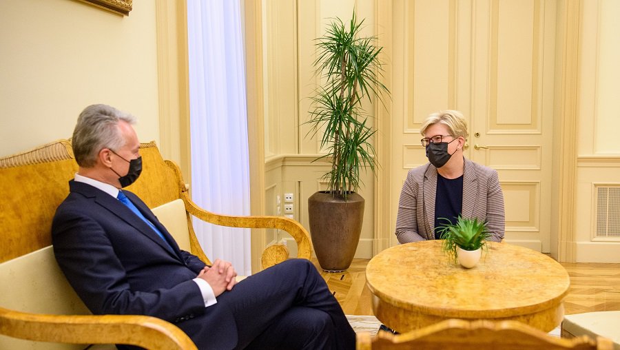 И. Шимоните представила президенту список кандидатов в министры - Литва и страны Балтии