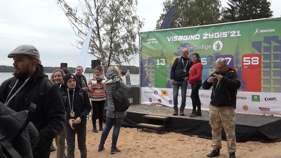 На прогулку - в Висагинас (видео) - В Висагинасе