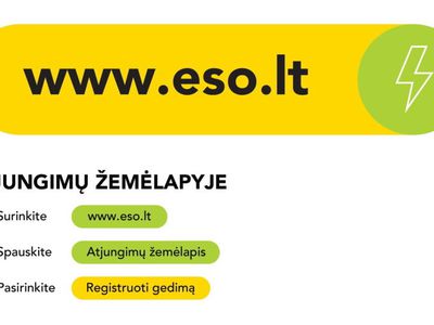 Atmintinė gyventojams: ką daryti, jei nėra elektros? - Visagine