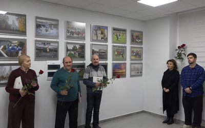 «Висагинас - лучший город на свете» фотовыставка клуба «Позитив» (видео) - Культурные и спортивные мероприятия