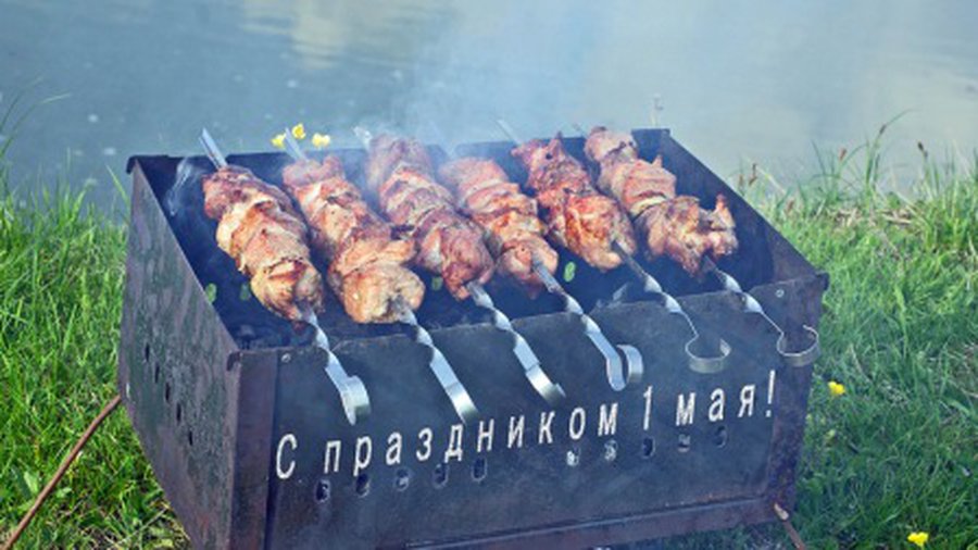 Мир! Труд! Май!  - В Висагинасе