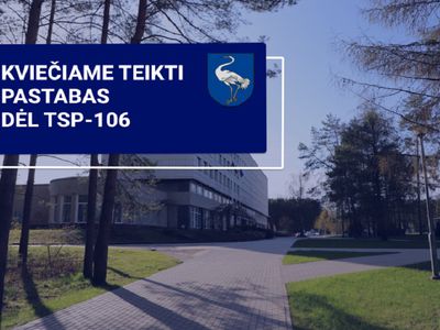 Жителей приглашают подавать свои замечания к проекту решения по изменению методик расчета пошлины за упорядочение бытовых отходов - В Висагинасе