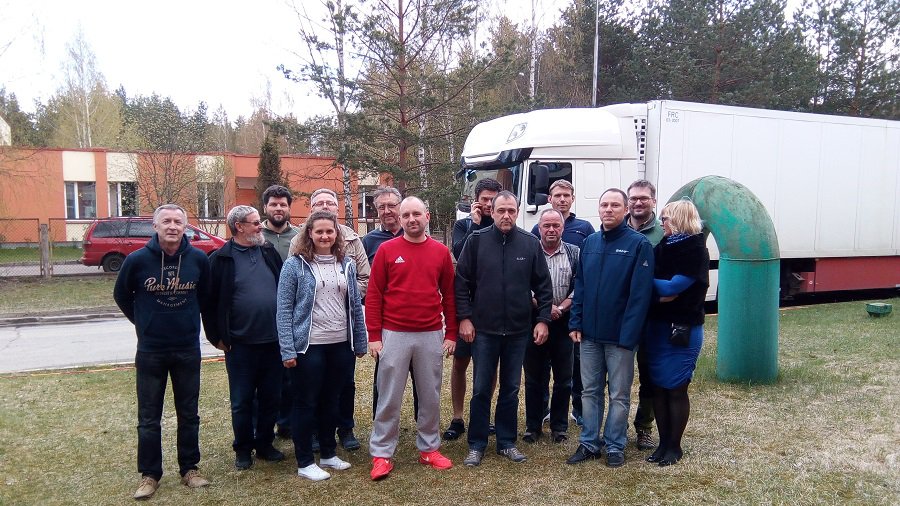 Как по расписанию: в больницу снова прибыл груз гуманитарной помощи из Германии - В Висагинасе