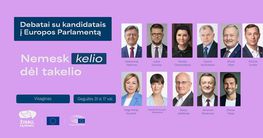 Kandidatų į Europos Parlamentą debatai Visagine