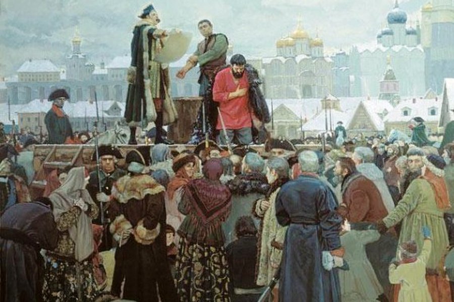 Митинг оппозиции в Москве пройдет на месте казни Пугачева                                 - В Мире