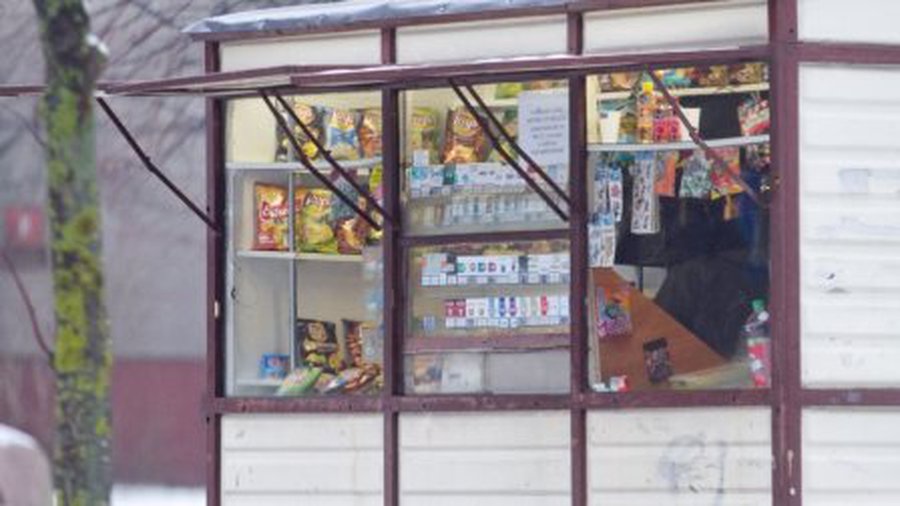 Ieškomas kiosko savininkas - Visagine