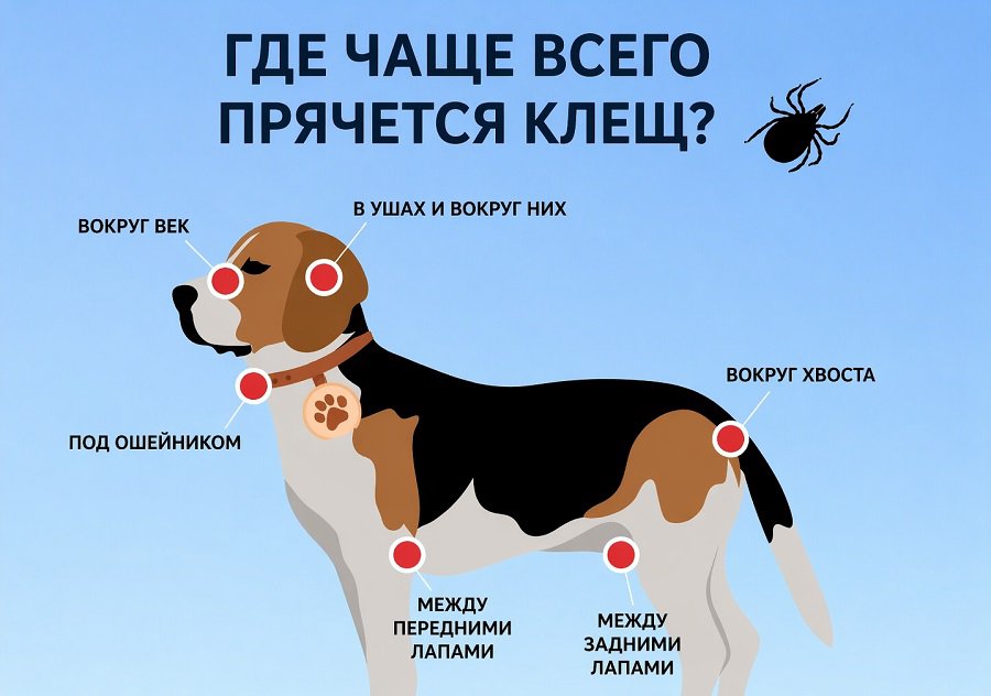 VMVT напоминает: с началом активного сезона клещей позаботьтесь о защите животных - Наука и здоровье