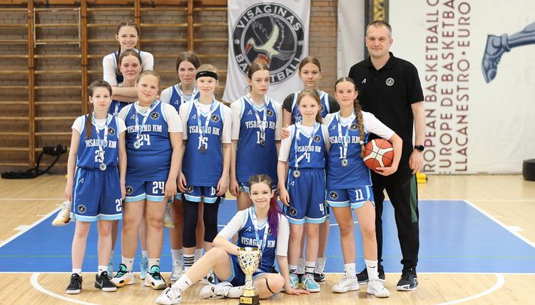 Финалы баскетбольной лиги AMKL U13 прошли в Висагинасе