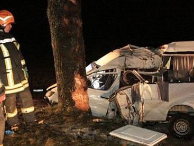 В Литве разбился микроавтобус с российскими музыкантами - Литва и страны Балтии