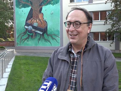 Роберт Гилкрист: «Висагинас – пронизанный культурой город» (видео) - В Висагинасе