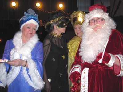 В новый год – с надеждой - В Висагинасе