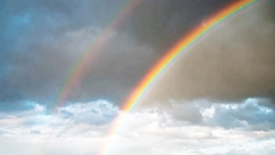 Во время св.Мессы Папы Римского, над парком "Сантакос" появилась радуга - Литва и страны Балтии