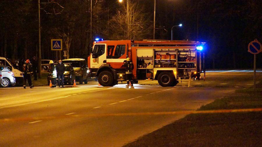 Сегодня ночью в Висагинас были вызваны саперы. Операция «Щит» продолжалась 4 часа - В Висагинасе