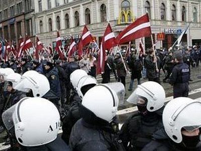 Власти Риги запретили шествия в День легионеров                                                                 - Литва и страны Балтии