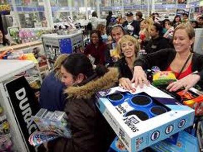 В США «черная пятница»                              - Хобби, отдых и развлечения